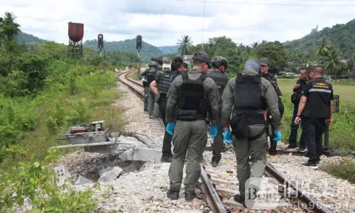 泰国再现恐袭！歹徒炸铁轨两人重伤列车停运